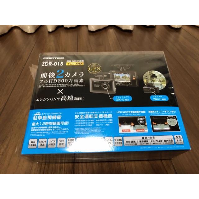 車内アクセサリコムテック COMTEC ドライブレコーダー ZDR-015