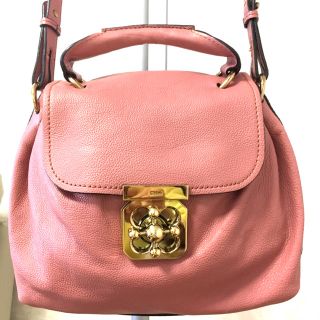 クロエ エルシー ショルダーバッグ(レディース)(ピンク/桃色系)の