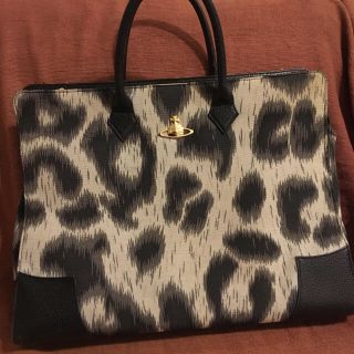 Vivienne Westwood レオパード柄トートbag