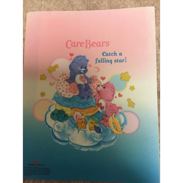 CareBears(ケアベア)のケアベアバインダー インテリア/住まい/日用品の日用品/生活雑貨/旅行(日用品/生活雑貨)の商品写真