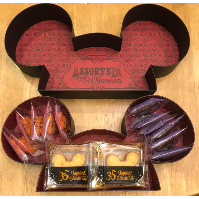 Disney(ディズニー)のディズニーランド アソーテッドスウィーツ 35周年 食品/飲料/酒の食品(菓子/デザート)の商品写真