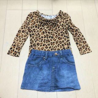 ベビーギャップ(babyGAP)のベビーギャップヒョウ柄ロンT90(その他)