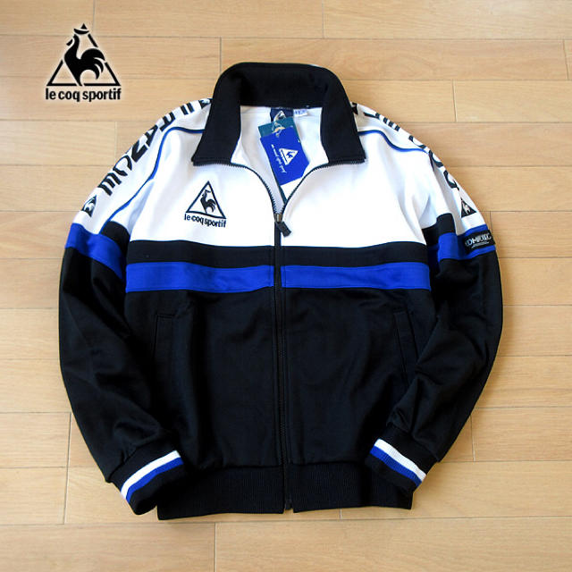 le coq sportif(ルコックスポルティフ)の新品タグ付 Mサイズ ルコックスポルティフ メンズ ジャージ/ジャケット ブルー メンズのトップス(ジャージ)の商品写真