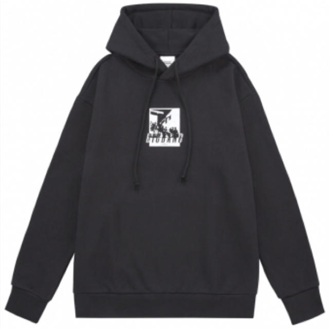 BIGBANG(ビッグバン)のBIGBANG x NONAGON HOODIE パーカー WHITE・M メンズのトップス(パーカー)の商品写真