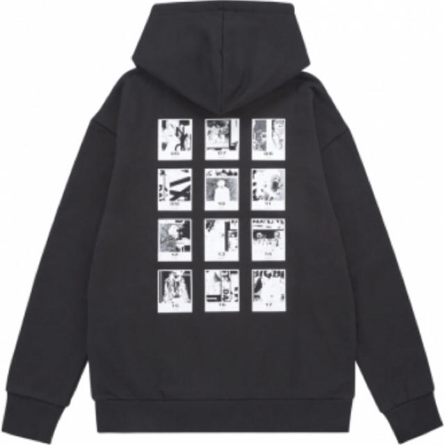 BIGBANG(ビッグバン)のBIGBANG x NONAGON HOODIE パーカー WHITE・M メンズのトップス(パーカー)の商品写真