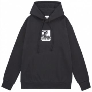 ビッグバン(BIGBANG)のBIGBANG x NONAGON HOODIE パーカー WHITE・M(パーカー)