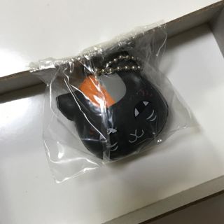 新品 ニャンコ先生 黒ニャンコ 癒しストラップ 夏目友人帳 ふろく(キャラクターグッズ)