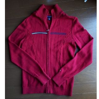 トミーヒルフィガー(TOMMY HILFIGER)のりりー様　美品　トミー　ジップアップ　ニット　(ニット/セーター)