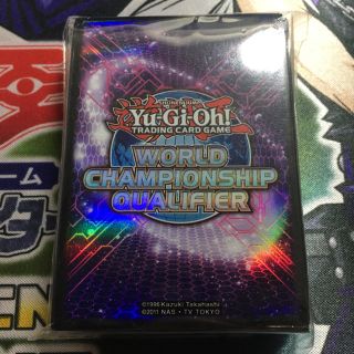 ユウギオウ(遊戯王)の遊戯王 WCQスリーブ 紫(カードサプライ/アクセサリ)