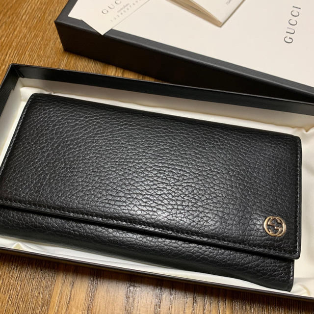 Gucci - 財布 グッチ GUCCI 長財布 財布 黒の通販 by mii's shop