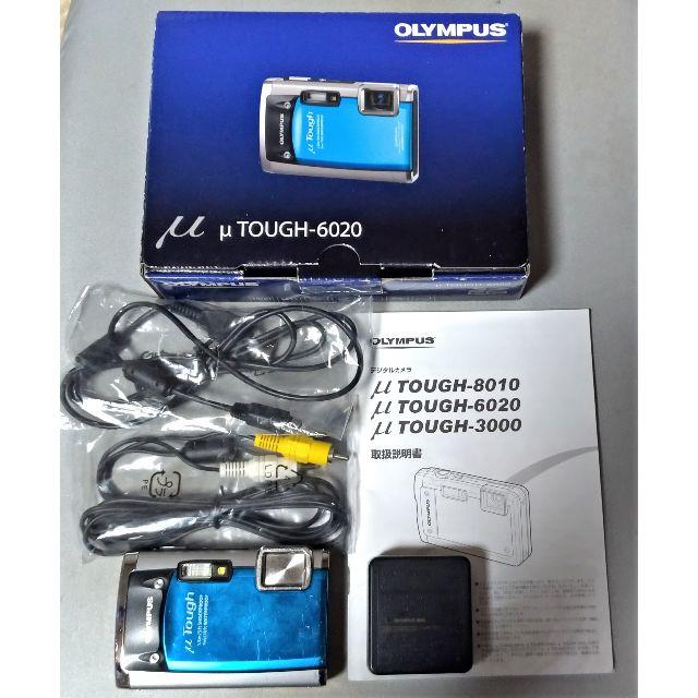 OLYMPUS(オリンパス)の防水カメラ「µTOUGH-6020」オリンパス スマホ/家電/カメラのカメラ(コンパクトデジタルカメラ)の商品写真