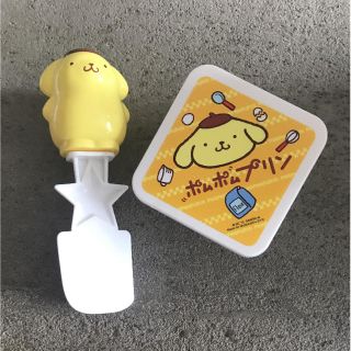 ポムポムプリン(ポムポムプリン)の【新品】ポムポムプリン ヘラ&プリン型セット(調理道具/製菓道具)