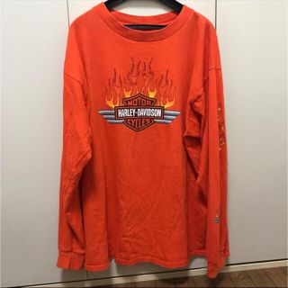 ハーレーダビッドソン(Harley Davidson)のハーレーダビッドソン ロンT 袖ロゴ(Tシャツ/カットソー(七分/長袖))