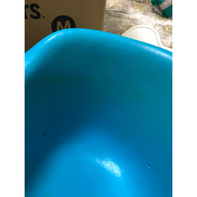 Bumbo(バンボ)のバンボ テーブル付き ブルー キッズ/ベビー/マタニティの授乳/お食事用品(その他)の商品写真