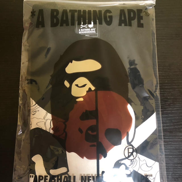 A BATHING APE × NEIGHBORHOOD エイプ サイズS
