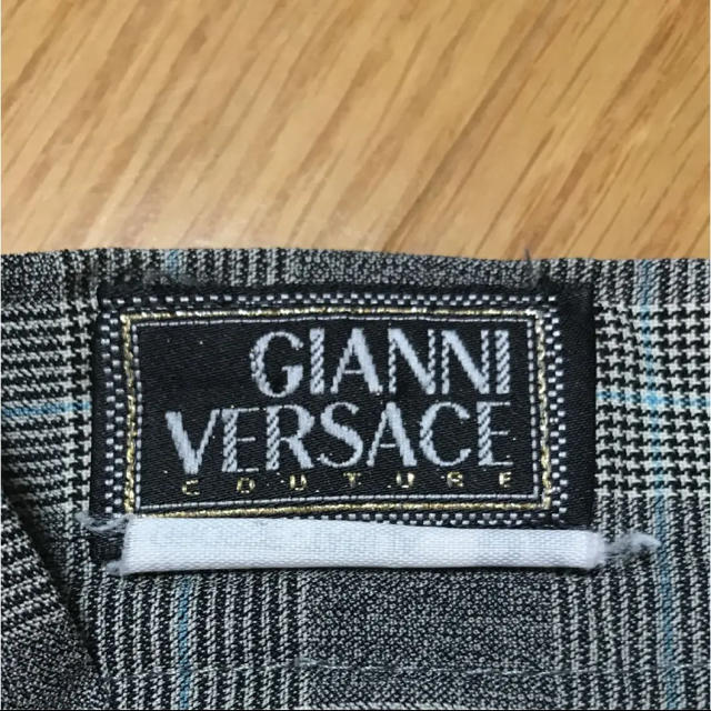 Gianni Versace(ジャンニヴェルサーチ)のジャンヌベルサーチ チェックパンツ メンズのパンツ(その他)の商品写真