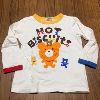 ホットビスケッツ(HOT BISCUITS)のホットビスケッツ 長袖Tシャツ 100(Tシャツ/カットソー)