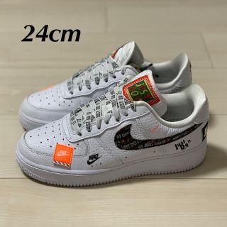 ナイキ(NIKE)の極美品 24cm AIR FORCE1 JDI JUST DO IT(スニーカー)