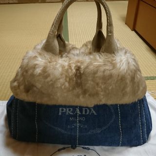 プラダ(PRADA)のkoto様…専用♥️PRADA  ファーバッグ(トートバッグ)