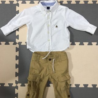 ベビーギャップ(babyGAP)の未使用 ベビーギャップ セット80(シャツ/カットソー)