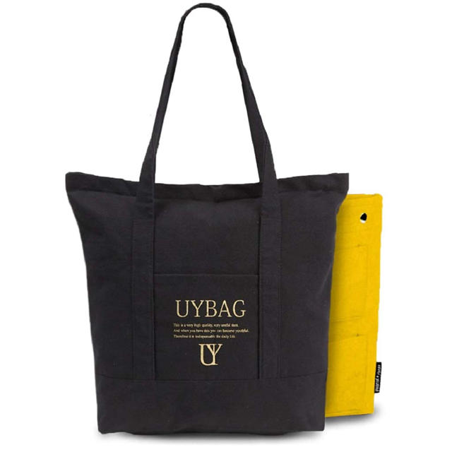 トートバッグ バッグインバッグ付き イエロー メンズのバッグ(トートバッグ)の商品写真