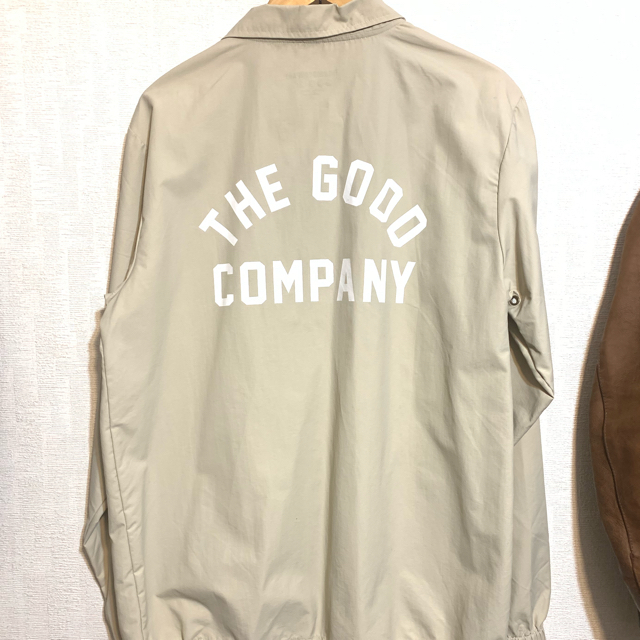 BEAMS(ビームス)のthe good company コーチジャケット Lサイズ メンズのジャケット/アウター(ナイロンジャケット)の商品写真