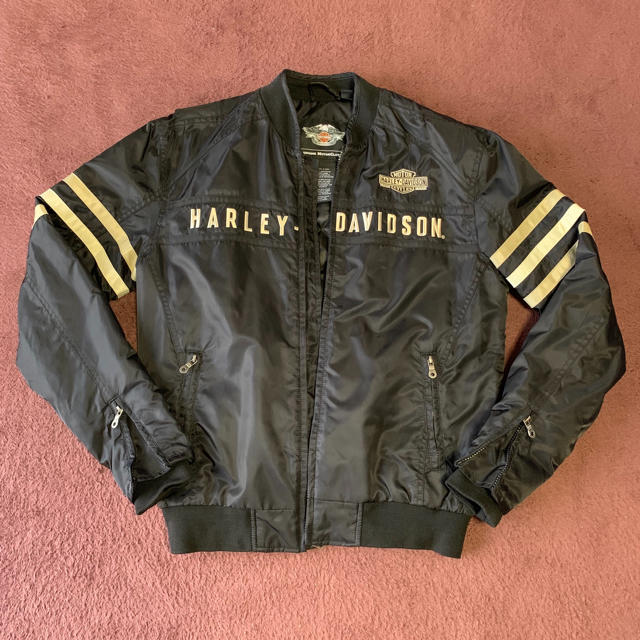 優れた品質 Harley Davidson - MA-1 ハーレーダビッドソン ライダース