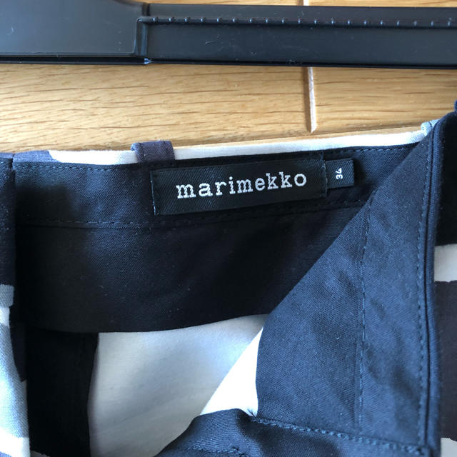 marimekko(マリメッコ)の値下げ 美品 マリメッコ ストライプパンツ レディースのパンツ(クロップドパンツ)の商品写真
