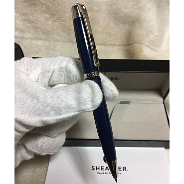 SHEAFFER(シェーファー)の☆新品 未使用☆廃盤品☆シェーファー500 グロスブルー ペンシル☆ インテリア/住まい/日用品の文房具(ペン/マーカー)の商品写真