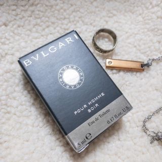 ブルガリ(BVLGARI)のブルガリ プールオム ソワール オードトワレ5ml(香水(男性用))