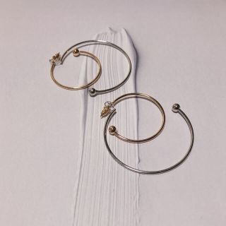 ドゥーズィエムクラス(DEUXIEME CLASSE)のdouble hoop ball earring(ピアス)