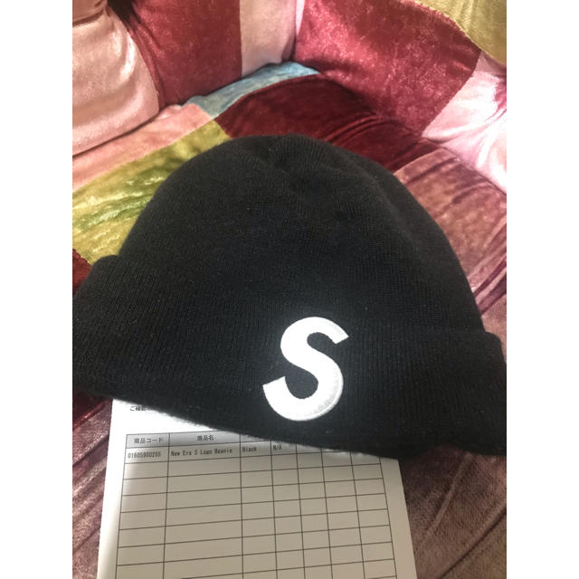 supreme New Era S Logo Beannie ニット帽