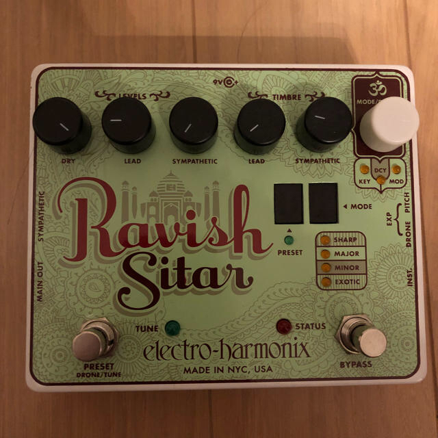 EFFECTOR(エフェクター)のRavish sitar シタールシュミレーター エレハモ 楽器のギター(エフェクター)の商品写真