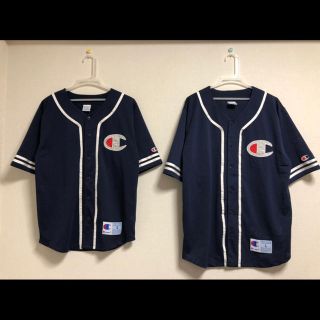 チャンピオン(Champion)のchampion  ベースボールシャツ(Tシャツ/カットソー(半袖/袖なし))