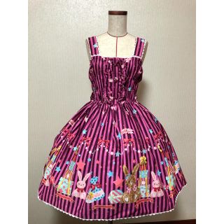 metamorphose temps de fille - Candy star rabbit柄JSKキャンディ