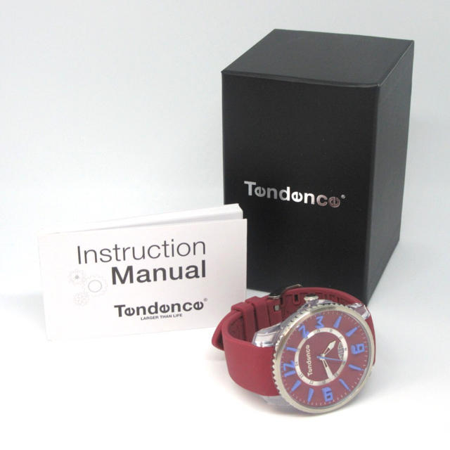 Tendence(テンデンス)のテンデンス TG131001 スリムポップ ワインレッド ユニセックス 腕時計 レディースのファッション小物(腕時計)の商品写真