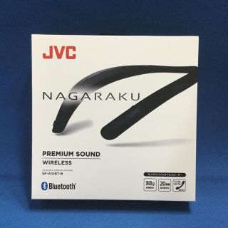 ビクター(Victor)の新品 JVC SP-A10BT  ブラック ネックハンドスタイルスピーカー(ヘッドフォン/イヤフォン)