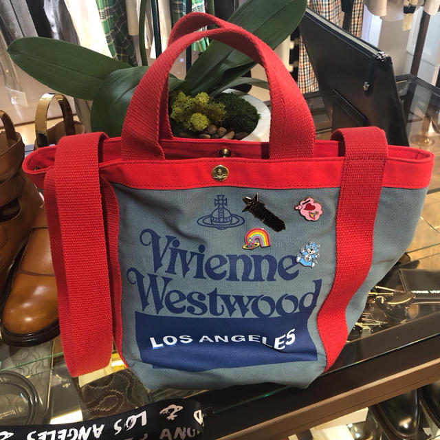 Vivienne Westwood / ヴィヴィアンウエストウッド ■ ショルダーバッグ キャンバス レオパード バッグ / バック / BAG / 鞄 / カバン VW1  [0990010666]