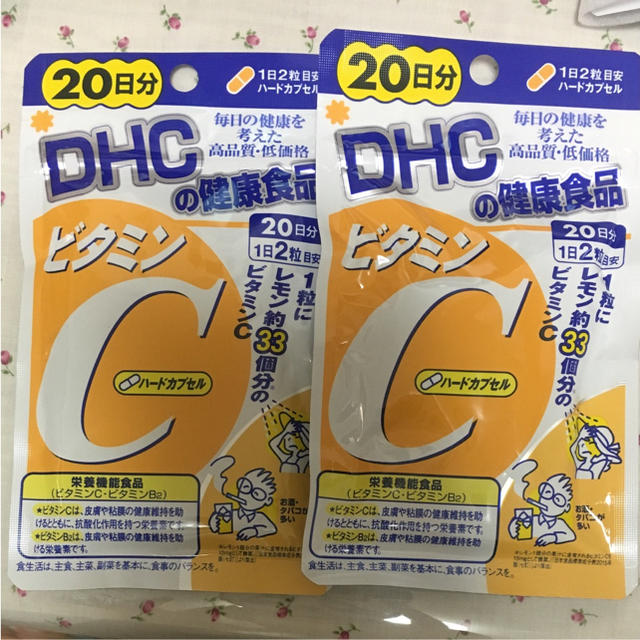 DHC(ディーエイチシー)のDHC ビタミンCサプリメント 4袋 食品/飲料/酒の健康食品(ビタミン)の商品写真