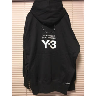 ワイスリー(Y-3)の【 Y-3 】STACKED LOGO HOODIE L ワイスリー パーカー(パーカー)