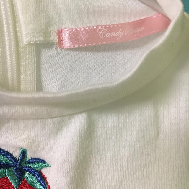 Candy Stripper(キャンディーストリッパー)のBE MY STRAWBERRY TOPS レディースのトップス(カットソー(半袖/袖なし))の商品写真