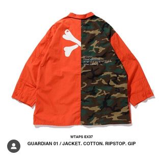 ダブルタップス(W)taps)の【専用】WTAPS 初売り2019 GUARDIAN01 Mサイズ(ミリタリージャケット)