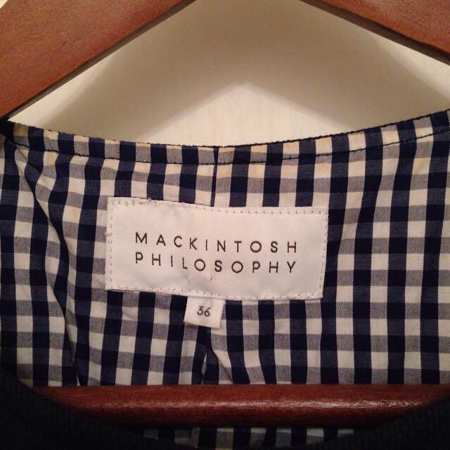 MACKINTOSH PHILOSOPHY(マッキントッシュフィロソフィー)のマッキントッシュ薄手ジャケット レディースのジャケット/アウター(ノーカラージャケット)の商品写真