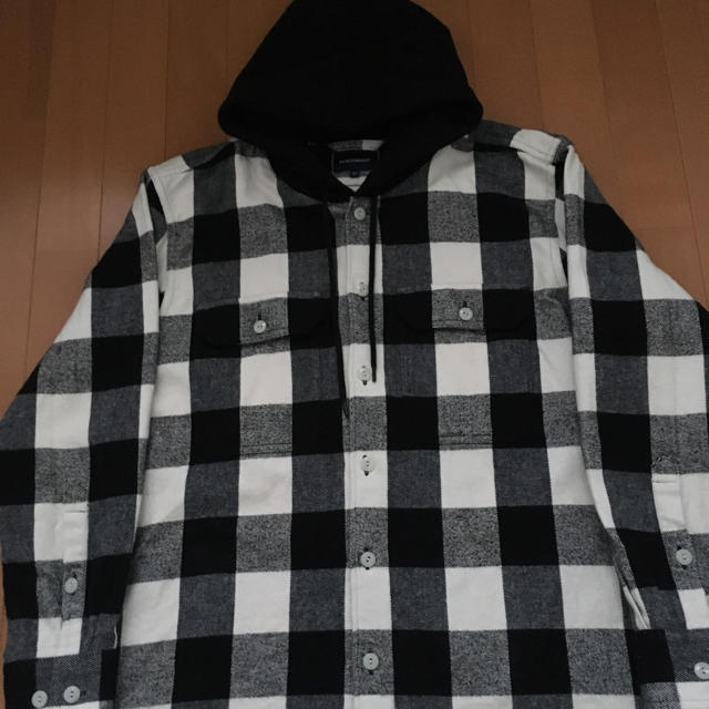 17aw DESCENDANT SPICOLI HOODED LS SHIRT 1