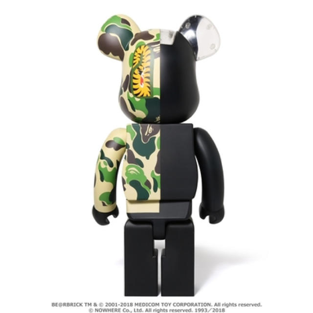 A BATHING APE(アベイシングエイプ)のBAPE NBHD ABC SHARK BE@RBRICK 1000% エンタメ/ホビーのフィギュア(その他)の商品写真