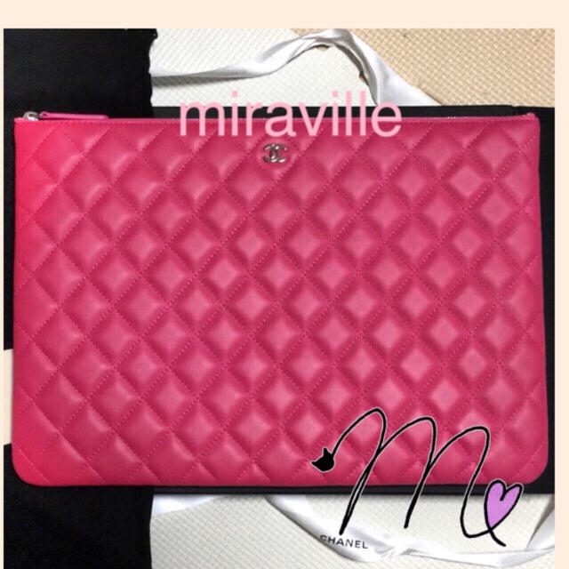 CHANEL❤️新品✨確実本物★ピンククラッチバッグ❤️