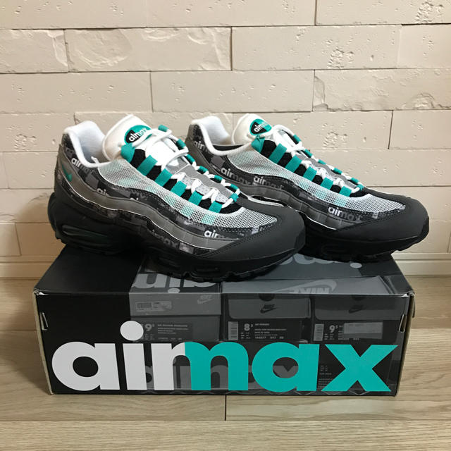 27cm NIKE AIR MAX 95 JADE ATMOS アトモスメンズ