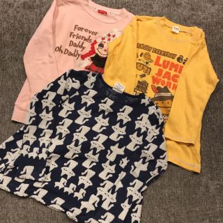 ダディオーダディー(daddy oh daddy)の長袖Tシャツ 3枚セット 送料込みです。(Tシャツ/カットソー)