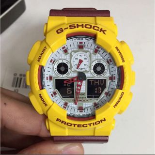 ジーショック(G-SHOCK)のG-SHOCK CrazyColors GA-100CS-9ADR(腕時計(アナログ))