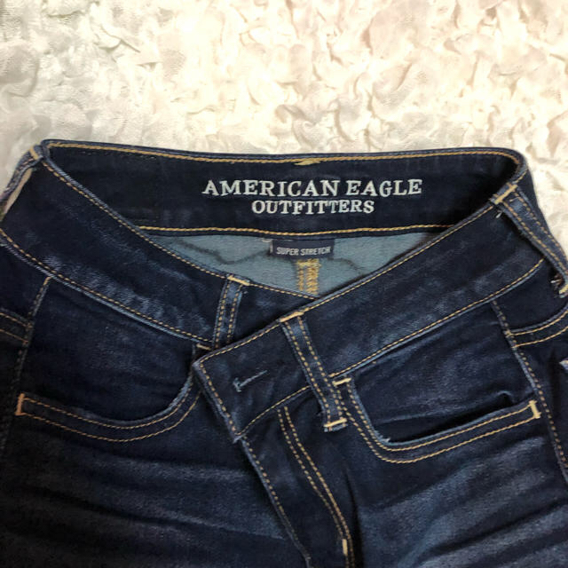 American Eagle(アメリカンイーグル)のアメリカンイーグル デニム スキニー インディゴ ストレッチ レディースのパンツ(スキニーパンツ)の商品写真